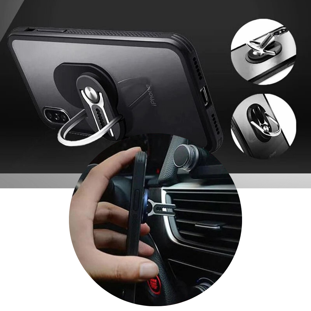 Support mains-libres pour téléphone 2 en 1 - Ozerty, Pendentif porte-bague minimaliste - Ozerty