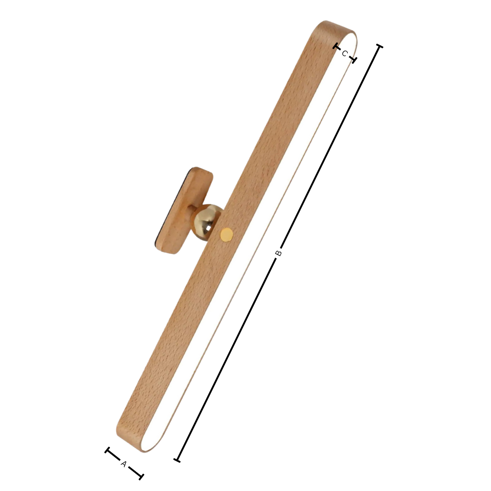 Barre lumineuse à trois niveaux de gradation - Ozerty