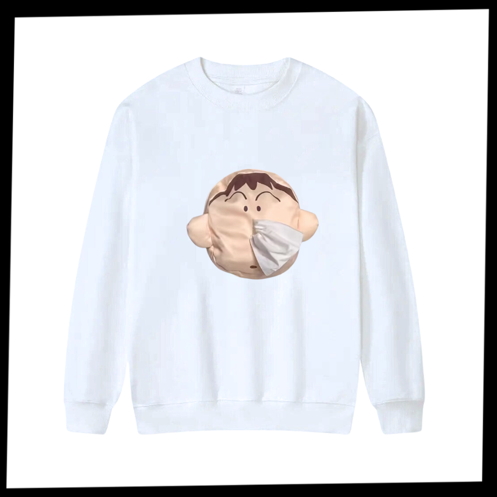 Chemise 3D Shin Chan avec poche intégrée - Ozerty