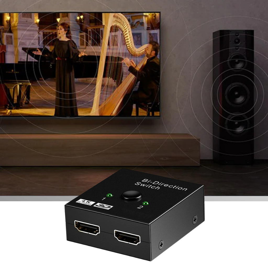 4K Bi-Directional HDMI Splitter