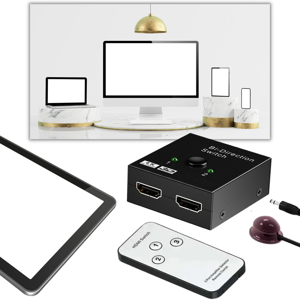 4K Bi-Directional HDMI Splitter