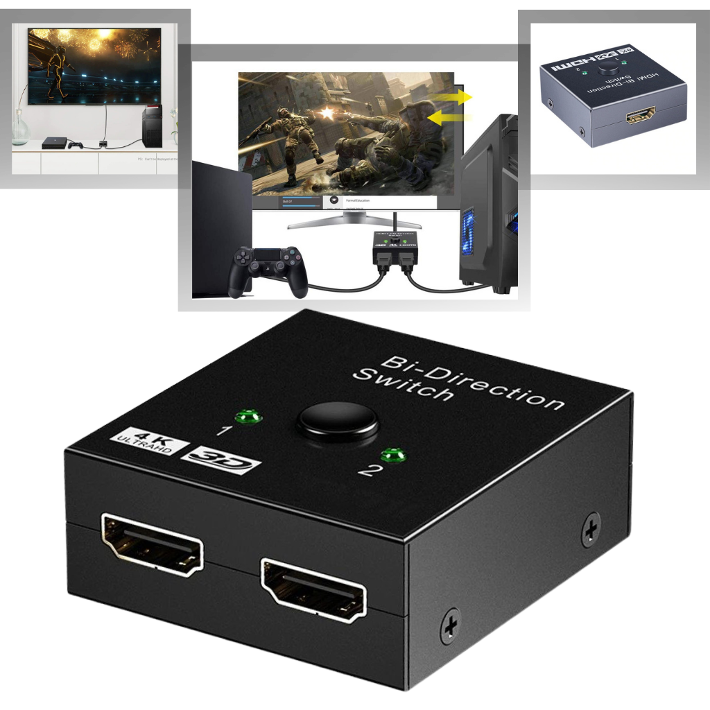 4K Bi-Directional HDMI Splitter