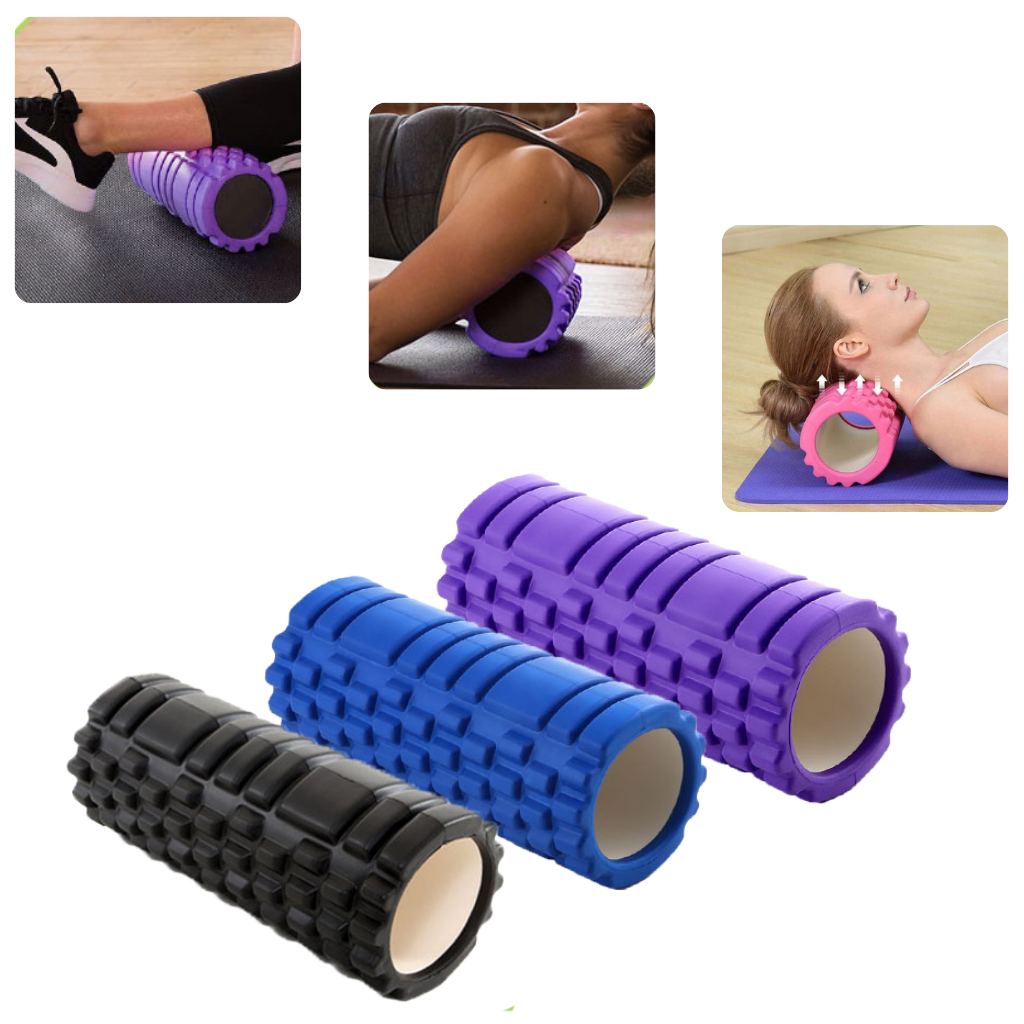 Foam roller for massage exercises