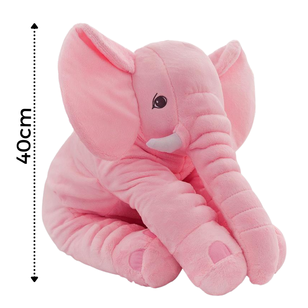 Large stuffed elephant