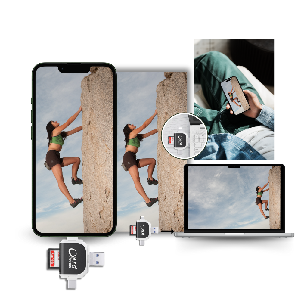 Adaptateur universel de carte SD
 - Ozerty