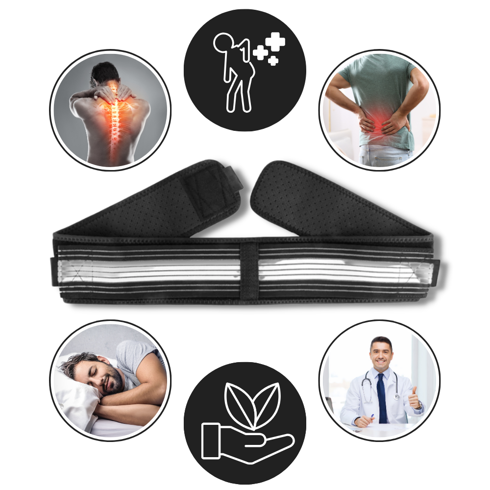 Ceinture dorsale réglable
- Ozerty