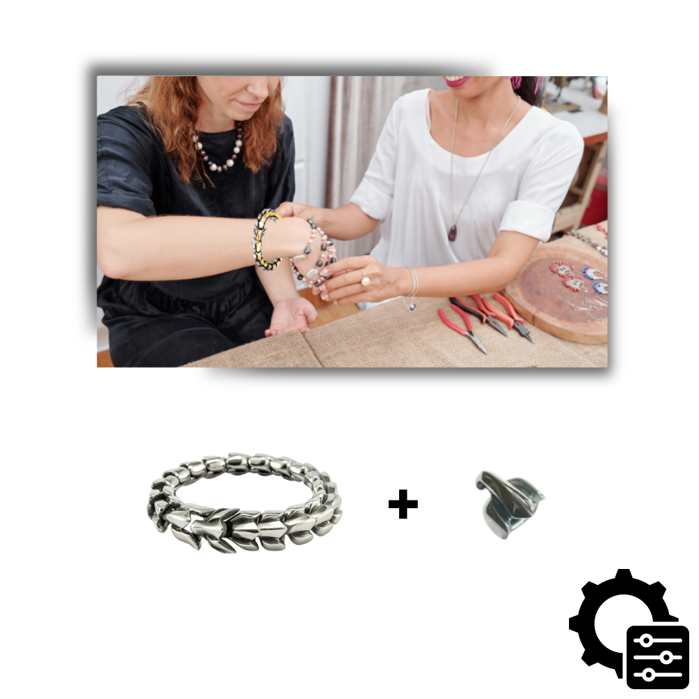 Bracelet réglable en forme de dragon de Midgard
- Ozerty