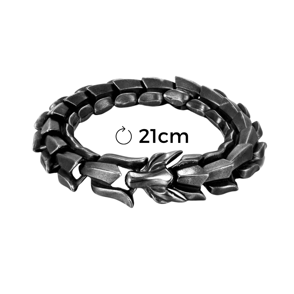 Bracelet réglable en forme de dragon de Midgard
- Ozerty