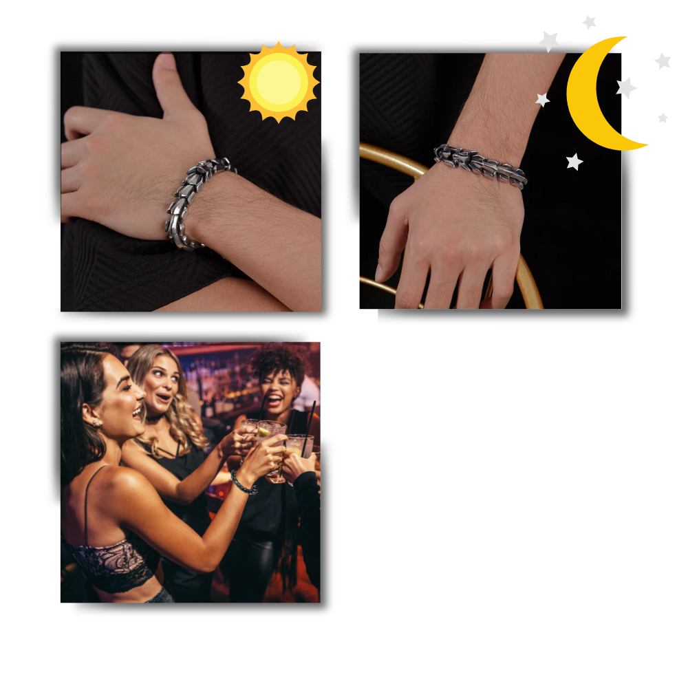 Bracelet réglable en forme de dragon de Midgard
- Ozerty