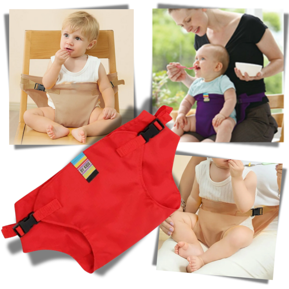 Harnais réglable pour chaise haute 
 - Ozerty