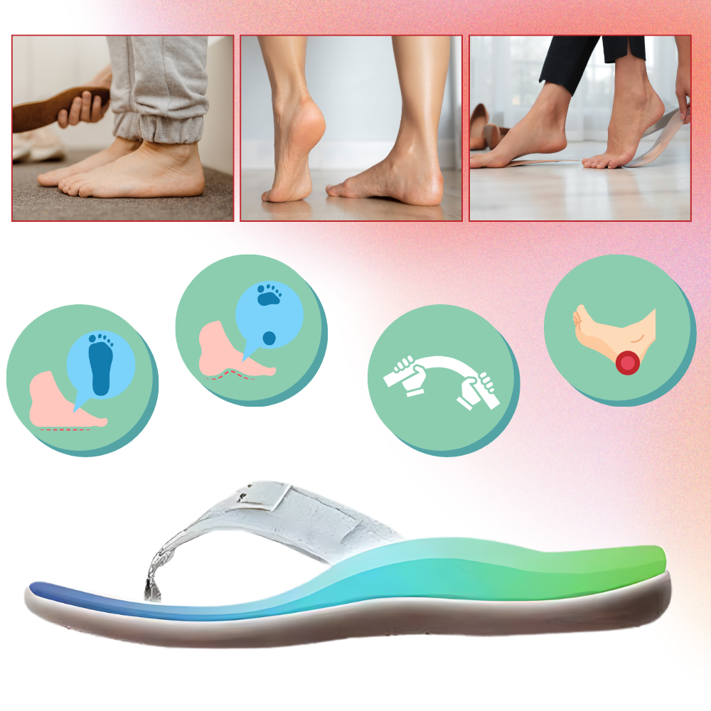 Tongs orthopédiques à brides réglables - Ozerty