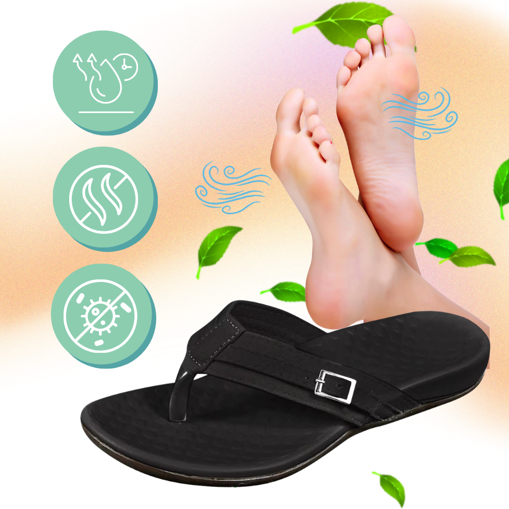 Tongs orthopédiques à brides réglables - Ozerty