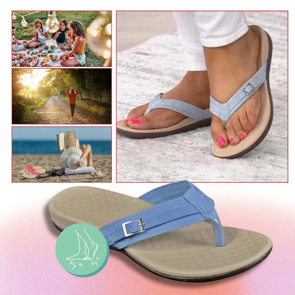 Tongs orthopédiques à brides réglables - Ozerty