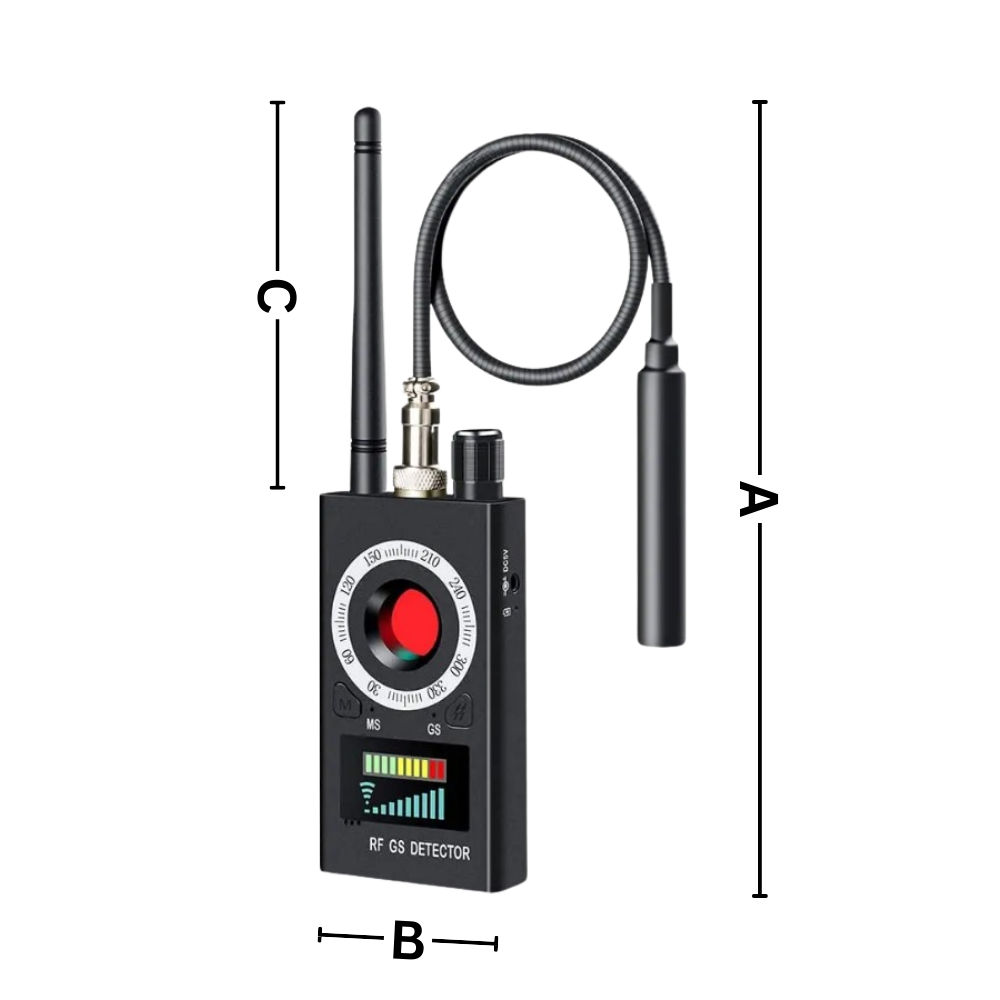 Détecteur de mouchards à fréquence avancée
- Ozerty