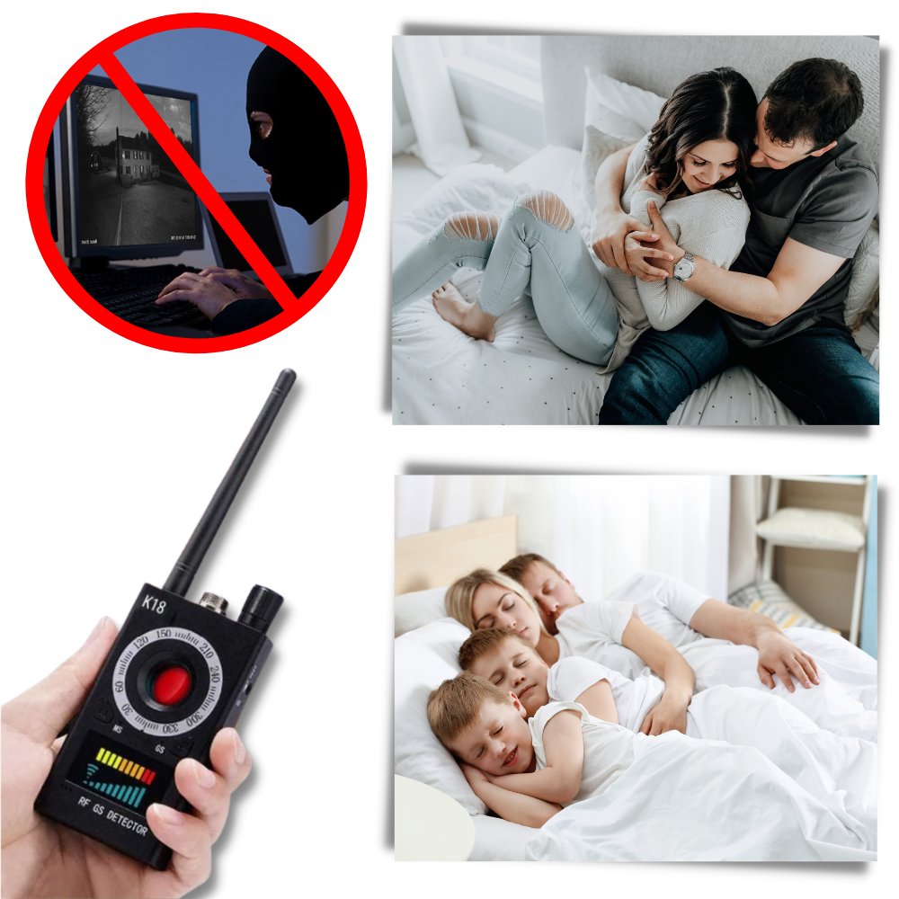 Détecteur de mouchards à fréquence avancée
- Ozerty