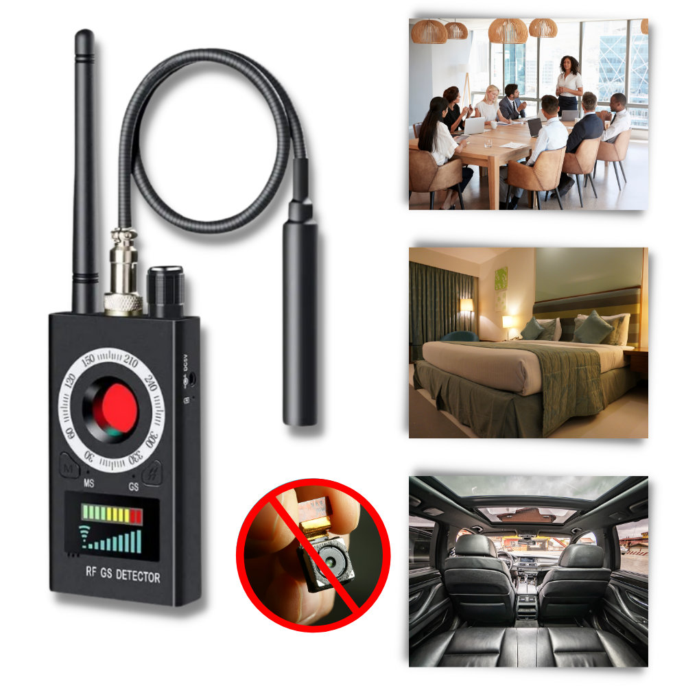 Détecteur de mouchards à fréquence avancée
- Ozerty