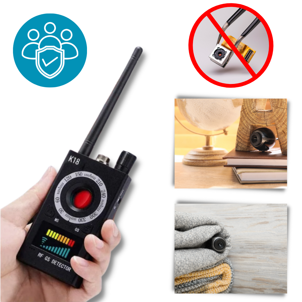 Détecteur de mouchards à fréquence avancée
- Ozerty