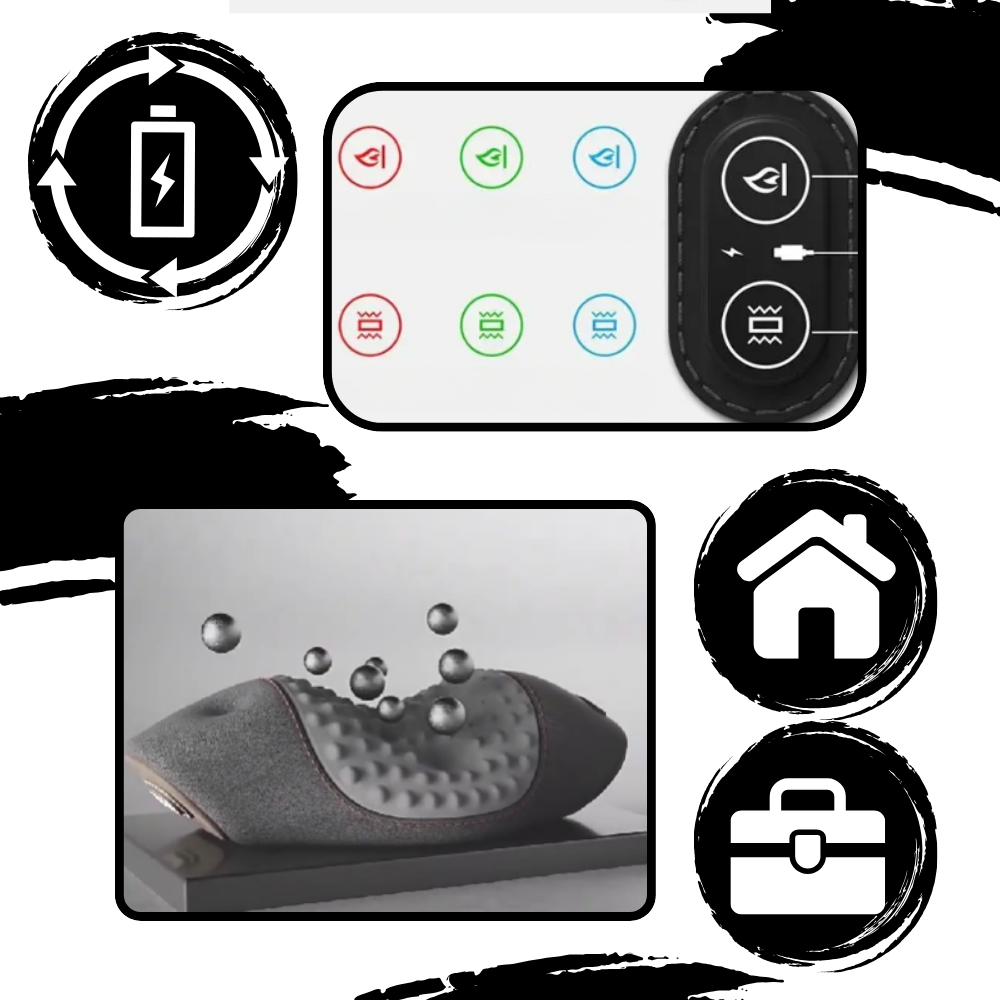 Coussin thermique anti-douleurs cervicales - Ozerty