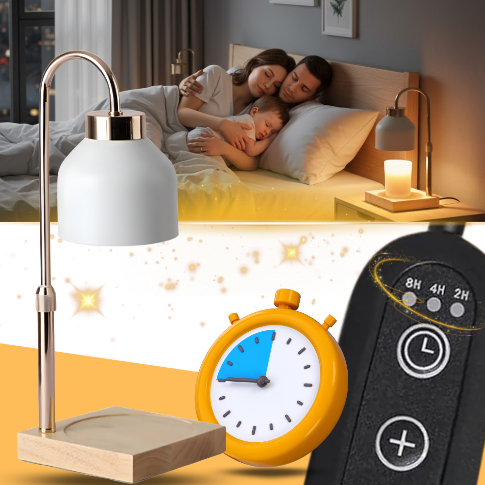 Lampe chauffe-bougie design - Ozerty