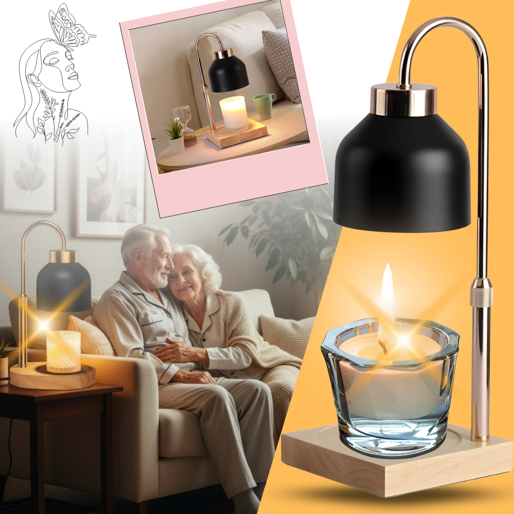 Lampe chauffe-bougie design - Ozerty