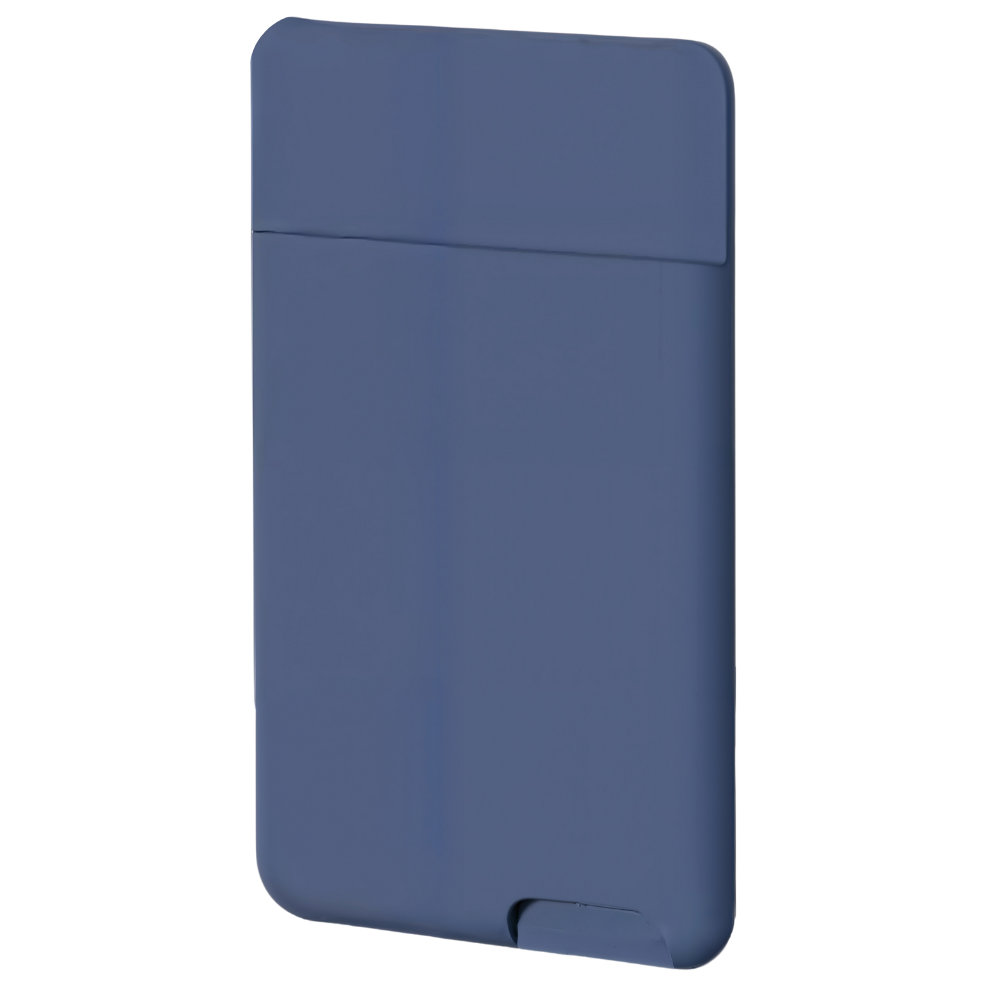 Porte-cartes adhésif pour téléphone -Bleu - Ozerty