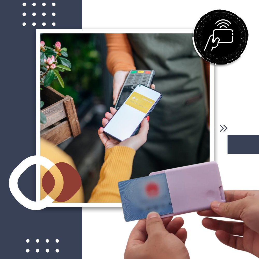 Porte-cartes adhésif pour téléphone - Ozerty