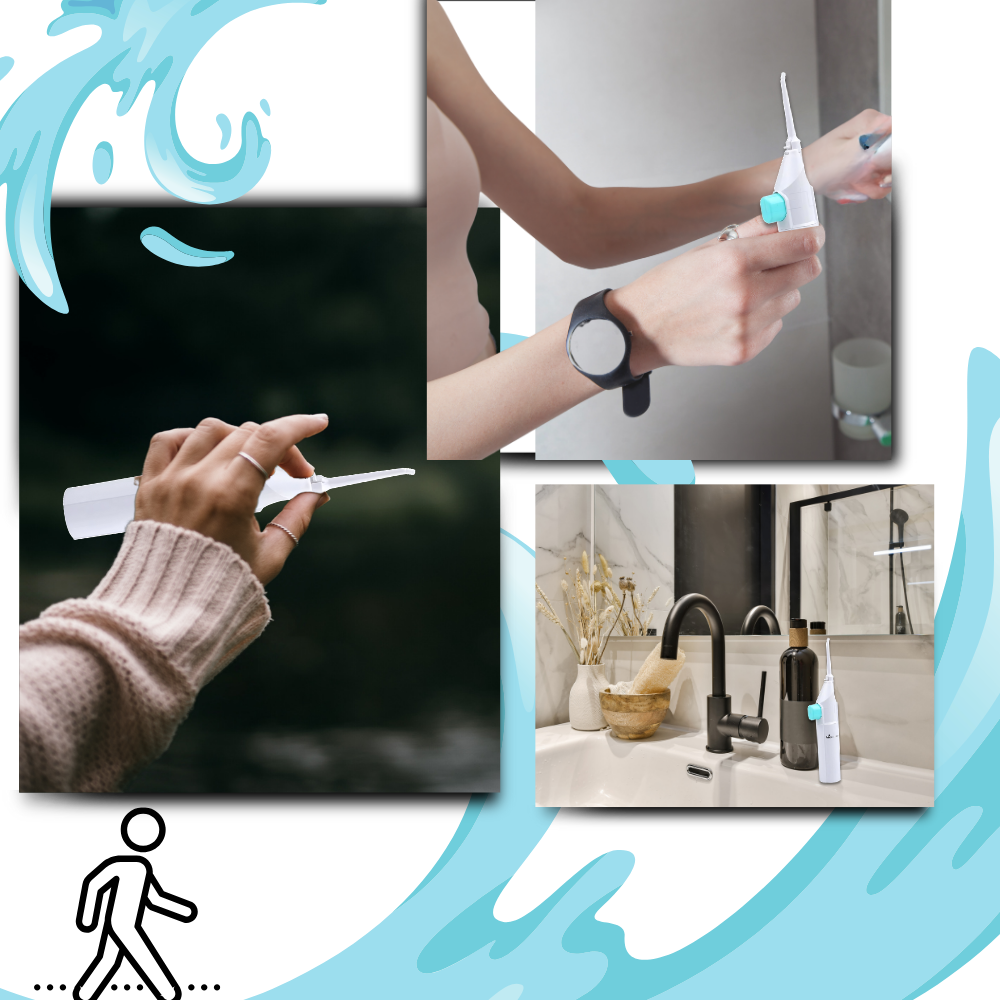 Jet d'eau à air pour les dents
 - Ozerty