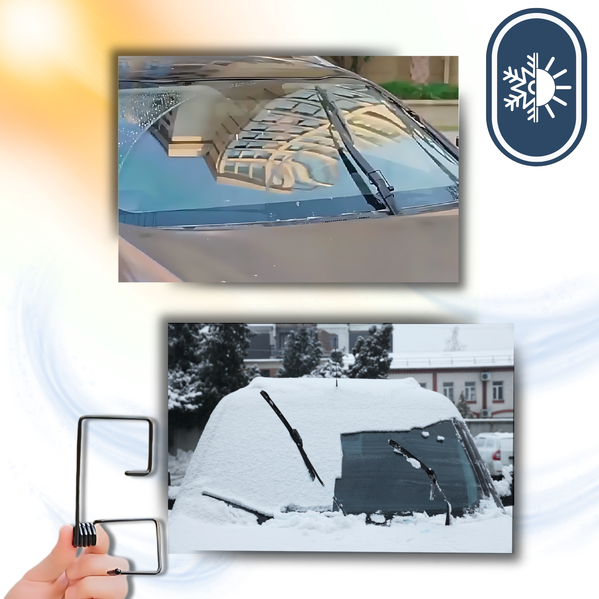 Bras d'essuie-glace de voiture à visibilité par tout temps
- Ozerty