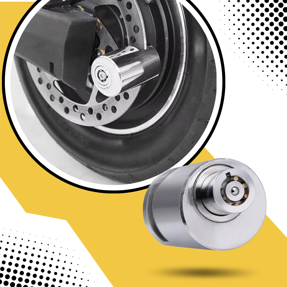 Antivol bloque disque en aluminium pour vélo - Ozerty