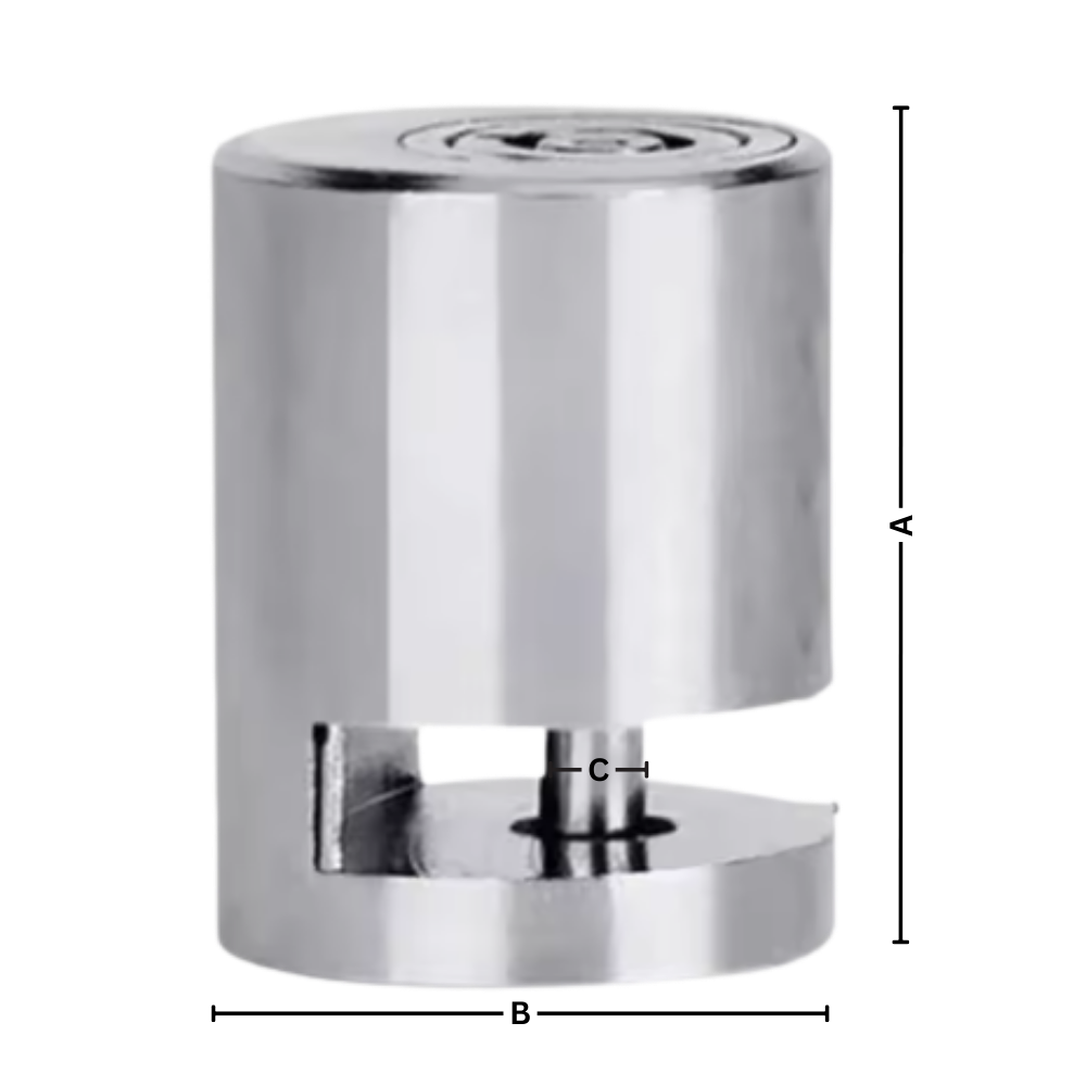 Antivol bloque disque en aluminium pour vélo - Ozerty