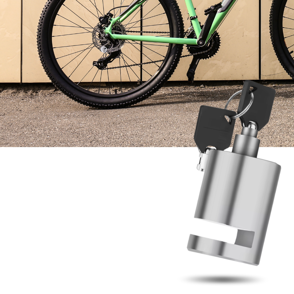 Antivol bloque disque en aluminium pour vélo - Ozerty