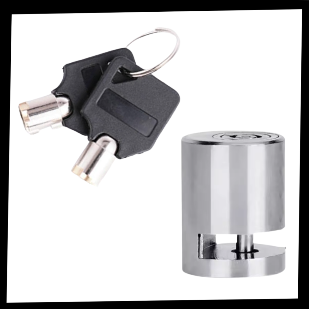 Antivol bloque disque en aluminium pour vélo - Ozerty