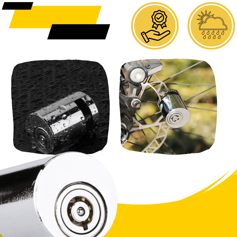 Antivol bloque disque en aluminium pour vélo - Ozerty