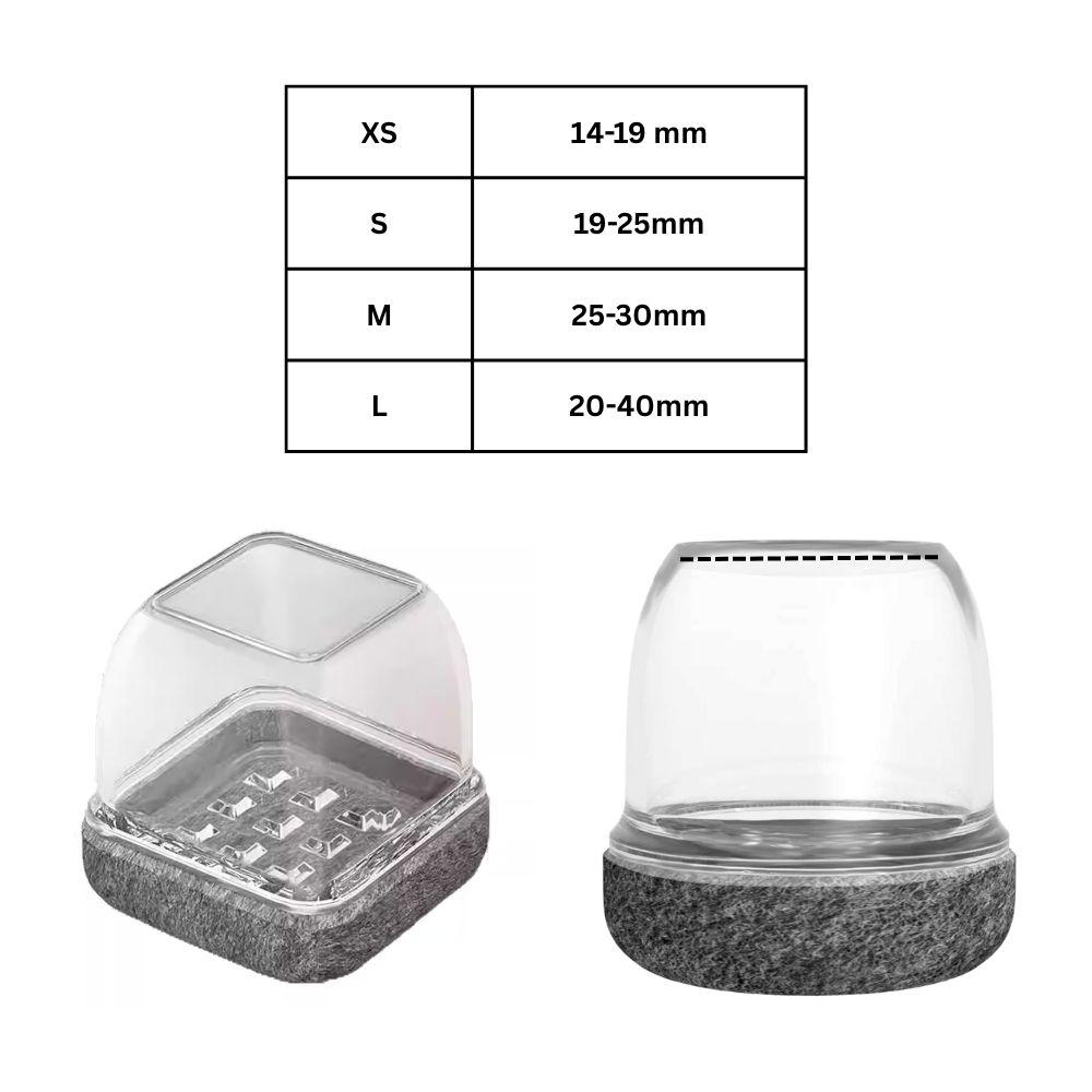 Protège pieds de meubles anti-rayures - Ozerty