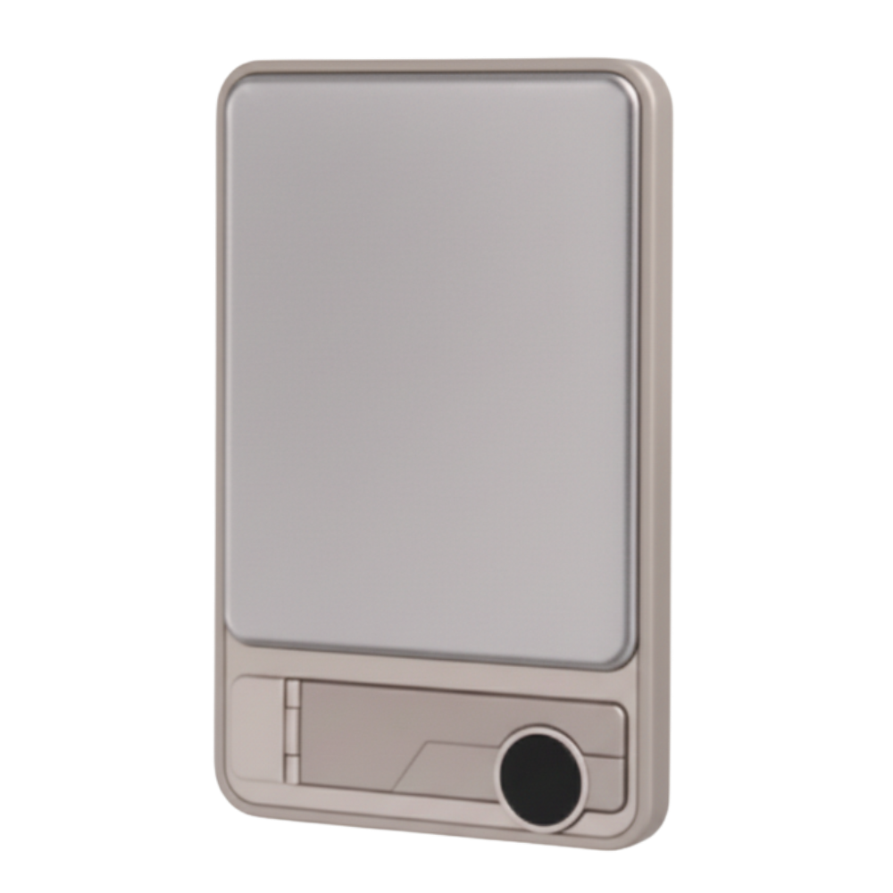 Batterie externe magnétique fine Apple -Or sable - Ozerty