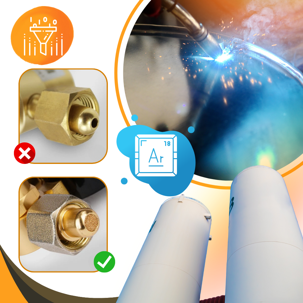 Régulateur de gas Argon - Ozerty