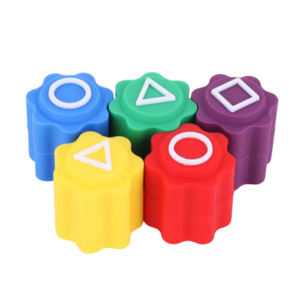 Jeu traditionnel d'attrape-pierres Gonggi -5 dés - Ozerty