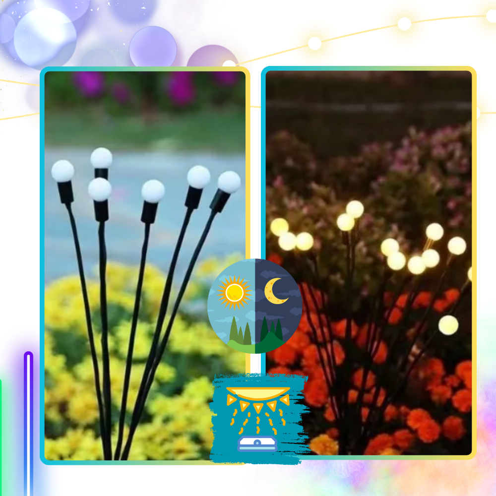 Lumières solaires à LED automatiques étanches pour extérieur  - Ozerty