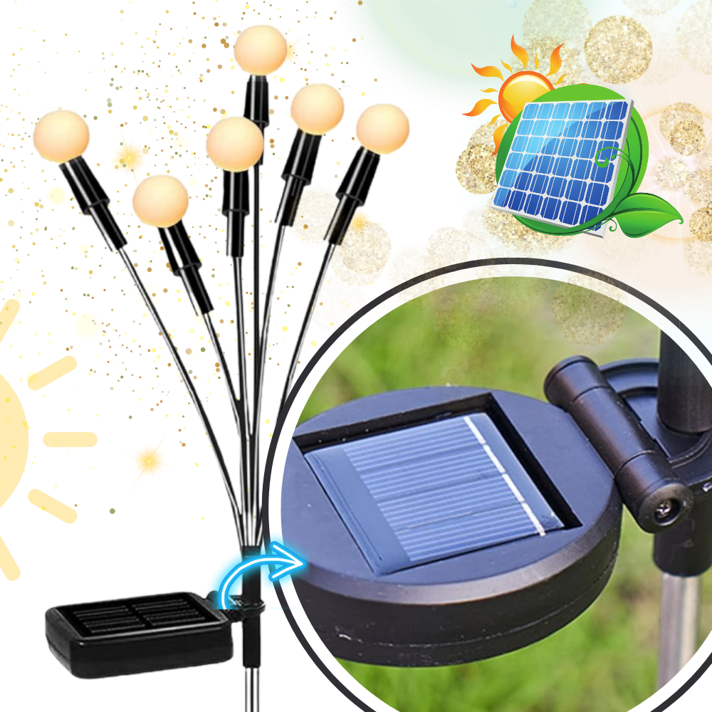 Lumières solaires à LED automatiques étanches pour extérieur  - Ozerty