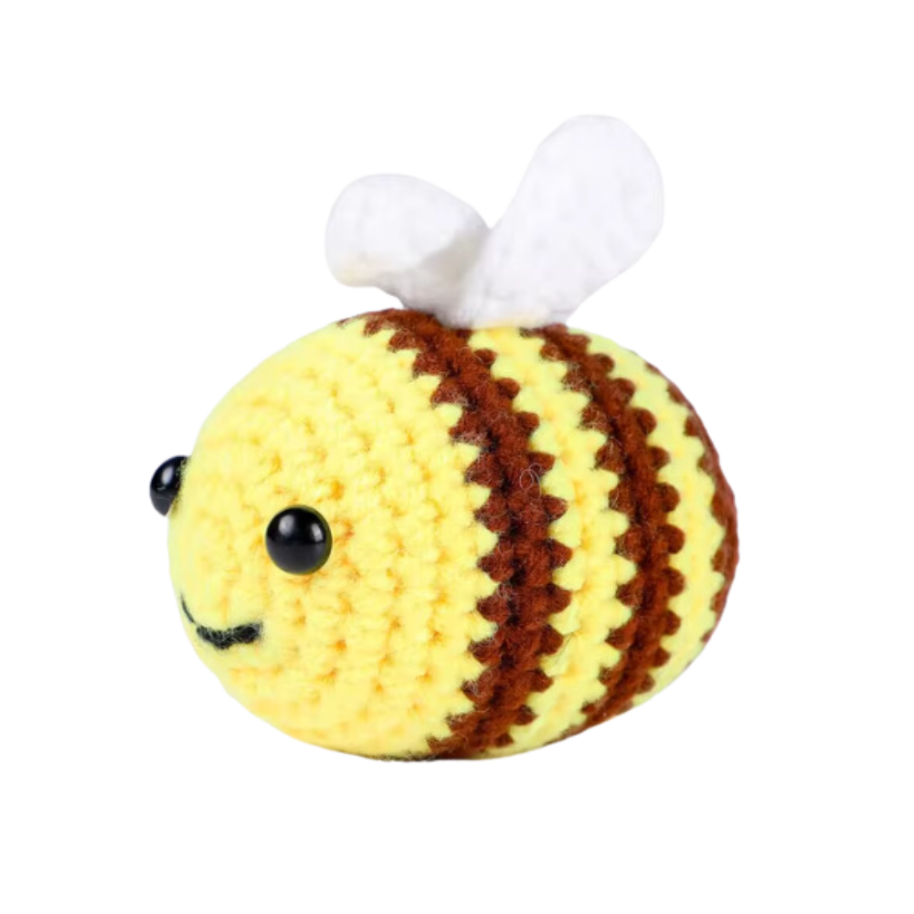 Kits de Crochet Créatifs d'Animaux pour débutants -Abeille - Ozerty