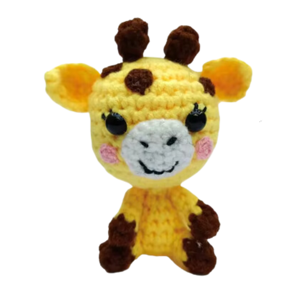 Kits de Crochet Créatifs d'Animaux pour débutants -girafe - Ozerty