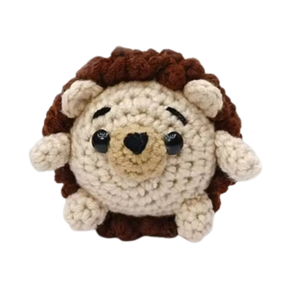 Kits de Crochet Créatifs d'Animaux pour débutants -Hérisson - Ozerty
