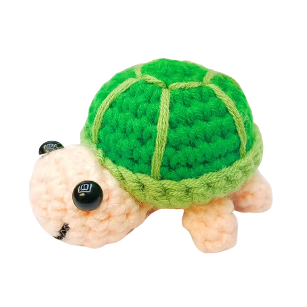 Kits de Crochet Créatifs d'Animaux pour débutants -Tortue - Ozerty