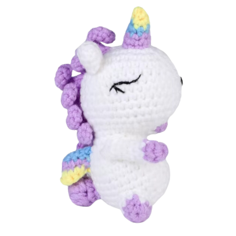 Kits de Crochet Créatifs d'Animaux pour débutants -Licorne - Ozerty