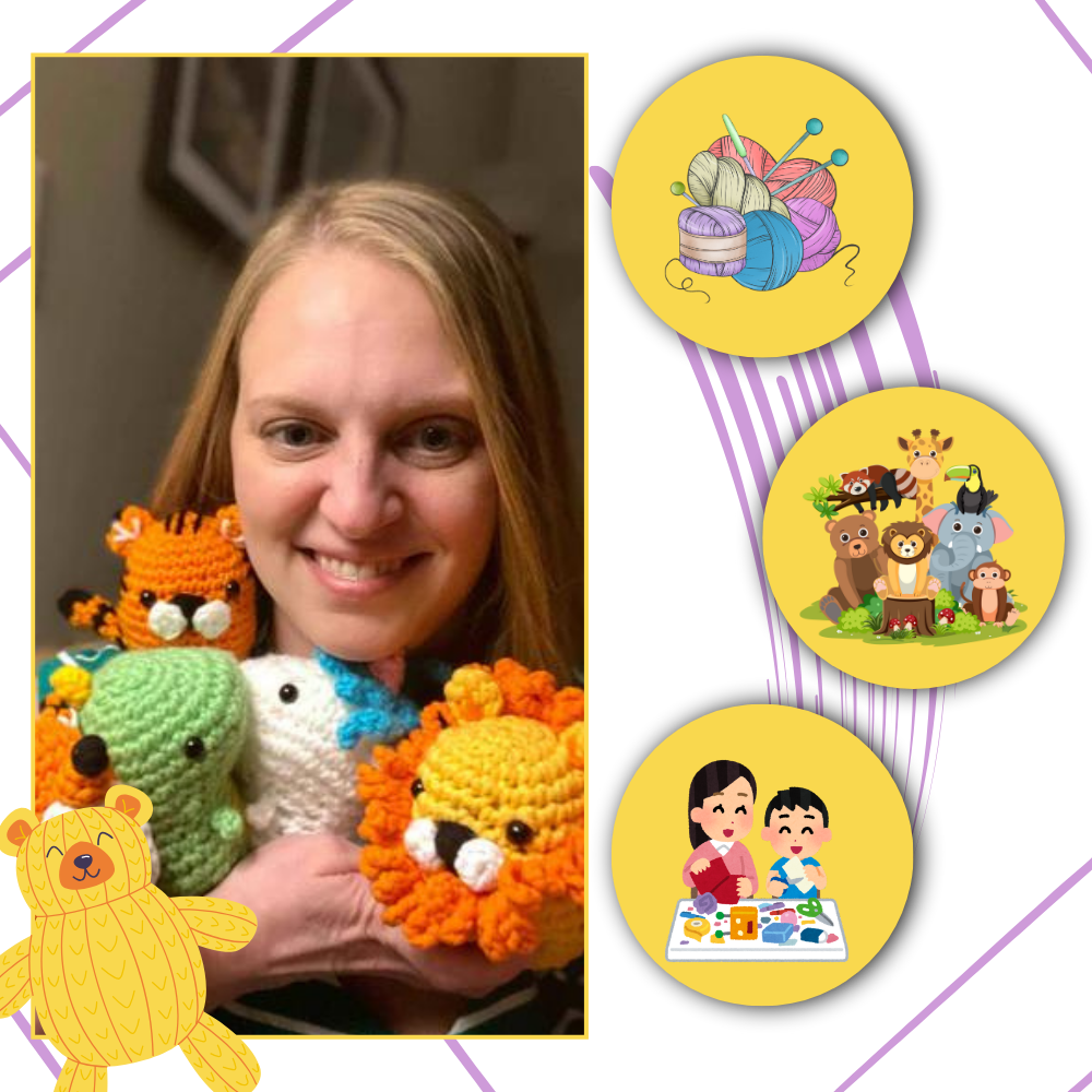 Kits de Crochet Créatifs d'Animaux pour débutants - Ozerty