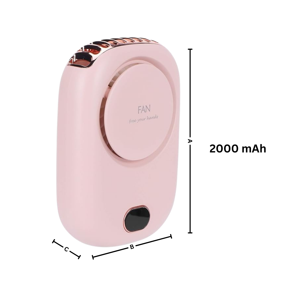 Ventilateur de cou portable sans pales - Ozerty