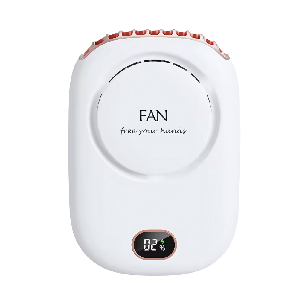 Ventilateur de cou portable sans pales -Blanc - Ozerty