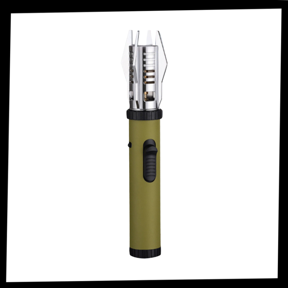 Briquet coupe-vent flamme bleue
 - Ozerty