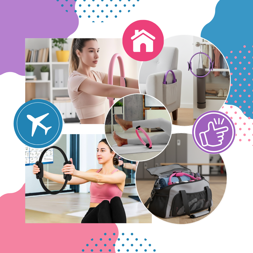Anneau Pilates pour tonifier le corps - Ozerty