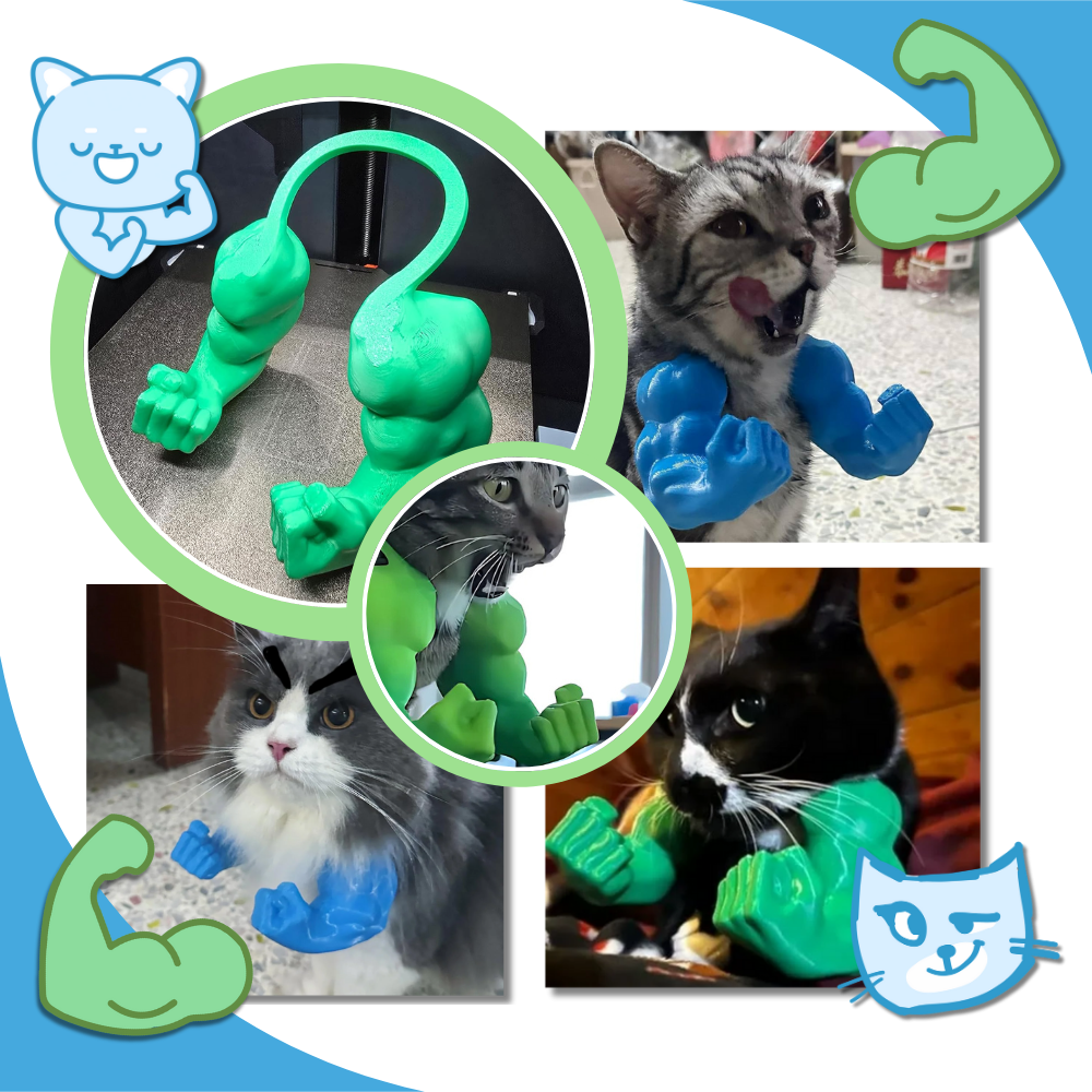 Costume pour chat bras de bodybuilder - Ozerty